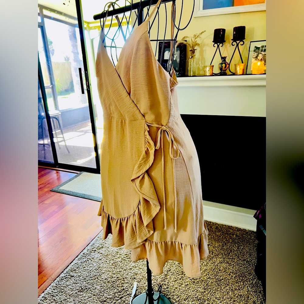 Sassy and Stylish Spaghetti Strap Mini Dress 💜